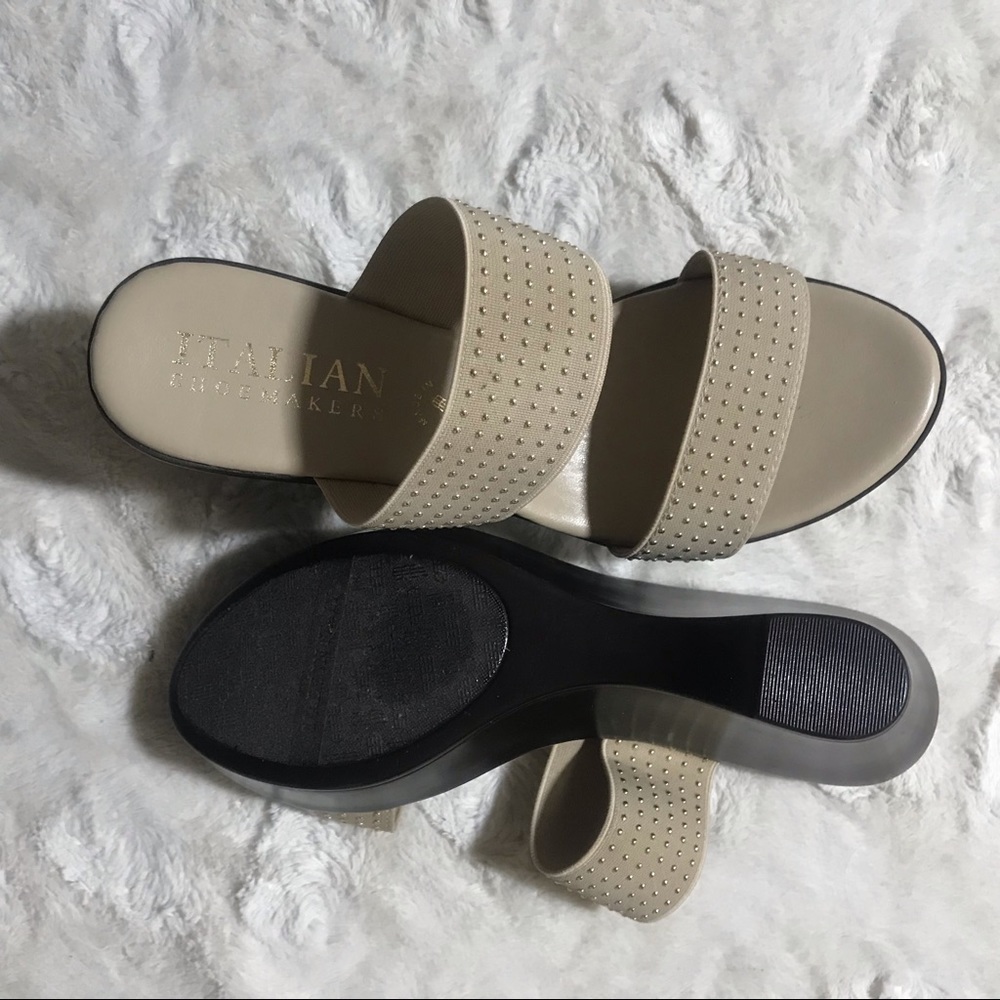 Italian ShoeMakers Wedge Heel Sandal 8 1/2M - Picture 10 of 10